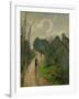 Ascending Path in Osny, 1883-Camille Pissarro-Framed Giclee Print