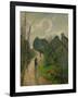 Ascending Path in Osny, 1883-Camille Pissarro-Framed Giclee Print