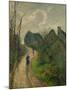 Ascending Path in Osny, 1883-Camille Pissarro-Mounted Giclee Print