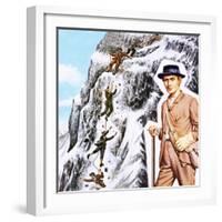 Ascending the Matterhorn in 1865: Success Followed by Disaster-John Keay-Framed Giclee Print