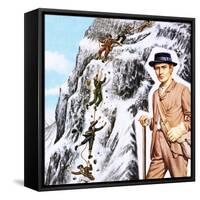 Ascending the Matterhorn in 1865: Success Followed by Disaster-John Keay-Framed Stretched Canvas