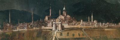 View of Foligno-Ascensidonio Spacca-Stretched Canvas
