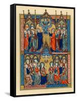 Ascension and Pentecost, 1290-1300-null-Framed Stretched Canvas