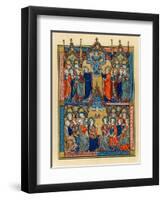 Ascension and Pentecost, 1290-1300-null-Framed Premium Giclee Print