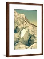 Ascension Du Mont Blanc, Chamonix Valley in France, C.1890-C.1900-null-Framed Giclee Print