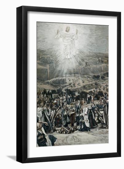 Ascension from the Mount of Olives-James Tissot-Framed Giclee Print