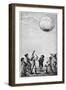 Ascension of a Montgolfier Balloon, Late 18th Century-null-Framed Giclee Print