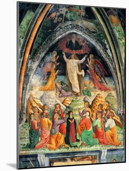Ascension of Christ, 15th C, Church of Saint Francis-null-Mounted Art Print