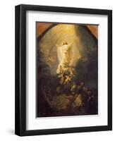 Ascension of Christ, 1636-Rembrandt van Rijn-Framed Giclee Print