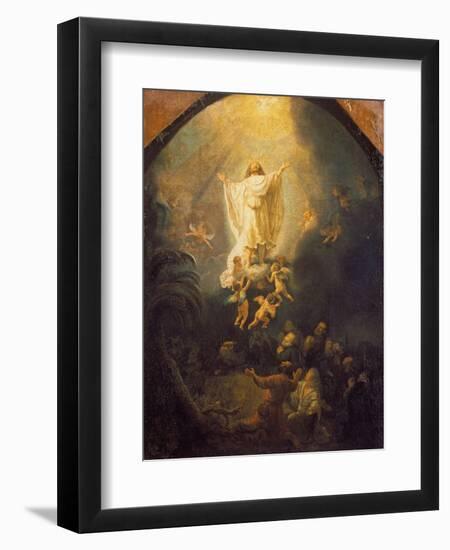 Ascension of Christ, 1636-Rembrandt van Rijn-Framed Giclee Print