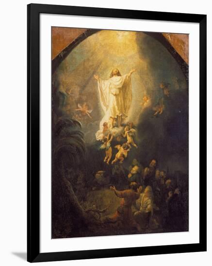 Ascension of Christ, 1636-Rembrandt van Rijn-Framed Giclee Print