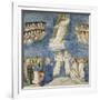 Ascension of Christ, Detail from Life and Passion of Christ, 1303-1305-null-Framed Giclee Print