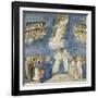 Ascension of Christ, Detail from Life and Passion of Christ, 1303-1305-null-Framed Giclee Print