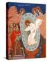 Ascension of Christ; Kykkos Monastery Mural, Cyprus-null-Stretched Canvas