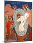 Ascension of Christ; Kykkos Monastery Mural, Cyprus-null-Mounted Giclee Print