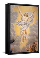 Ascension of Christ, St. Nicolas de Veroce church, France-Godong-Framed Stretched Canvas