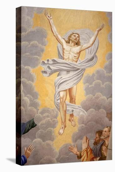 Ascension of Christ, St. Nicolas de Veroce church, France-Godong-Stretched Canvas