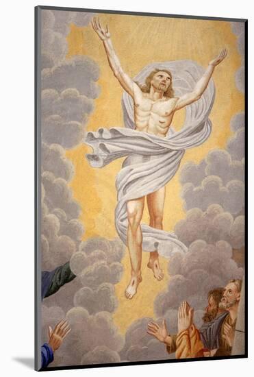 Ascension of Christ, St. Nicolas de Veroce church, France-Godong-Mounted Photographic Print