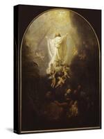 Ascension of Christ-Rembrandt van Rijn-Stretched Canvas