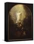 Ascension of Christ-Rembrandt van Rijn-Framed Stretched Canvas