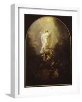 Ascension of Christ-Rembrandt van Rijn-Framed Giclee Print