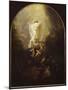 Ascension of Christ-Rembrandt van Rijn-Mounted Giclee Print