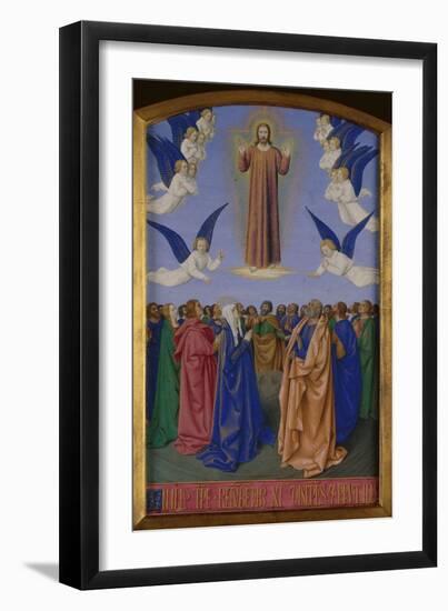 Ascension of Christ-Jean Fouquet-Framed Giclee Print