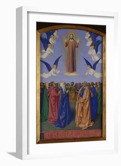 Ascension of Christ-Jean Fouquet-Framed Giclee Print