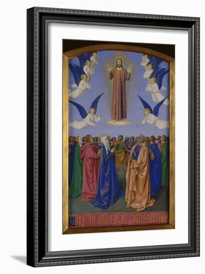 Ascension of Christ-Jean Fouquet-Framed Giclee Print