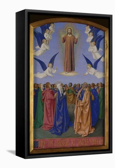 Ascension of Christ-Jean Fouquet-Framed Stretched Canvas