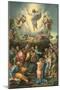 Ascension of Jesus into Heaven-null-Mounted Art Print