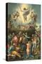 Ascension of Jesus into Heaven-null-Stretched Canvas