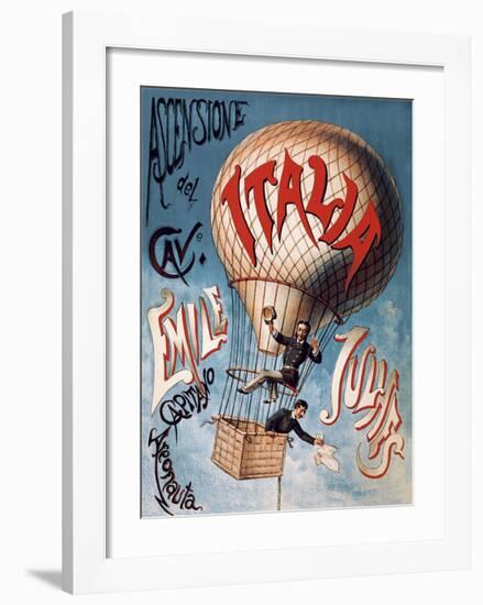 Ascensione del cavaliere-null-Framed Giclee Print