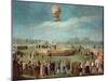 Ascent of a Balloon in the Presence of the Court of Charles IV, Ca. 1783-Antonio Carnicero-Mounted Giclee Print