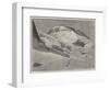 Ascent of Mont Blanc, M Bisson's Photographic Expedition Leaving the Station of the Grand Mulets-null-Framed Giclee Print