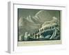 Ascent of Mr. de Saussure to the Summmit of Mont Blanc in 1787-null-Framed Giclee Print