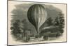 Ascent of Mr Green's Balloon on Wednesday Night; Vauxhall Gardens, London-null-Mounted Giclee Print