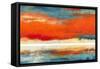 Ascent of Orange-Janet Bothne-Framed Stretched Canvas