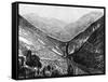 Ascent of the Cumbre, Chile, 1895-null-Framed Stretched Canvas