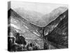 Ascent of the Cumbre, Chile, 1895-null-Stretched Canvas