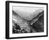 Ascent of the Cumbre, Chile, 1895-null-Framed Giclee Print