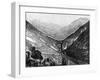 Ascent of the Cumbre, Chile, 1895-null-Framed Giclee Print