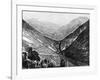 Ascent of the Cumbre, Chile, 1895-null-Framed Giclee Print