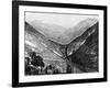 Ascent of the Cumbre, Chile, 1895-null-Framed Giclee Print