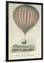 Ascent of the Great Nassau Balloon, Montpellier Gardens, 3rd July 1837-George Rowe-Framed Giclee Print