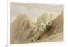 Ascent of the Lower Range of Sinai, February 18th 1839, Plate 114-David Roberts-Framed Giclee Print