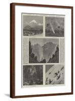 Ascent of the Popocatapetl Mountain, Mexico-null-Framed Giclee Print