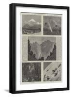 Ascent of the Popocatapetl Mountain, Mexico-null-Framed Giclee Print