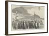 Ascent of the Victoria Balloon, at Hastings-null-Framed Giclee Print