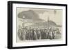 Ascent of the Victoria Balloon, at Hastings-null-Framed Giclee Print